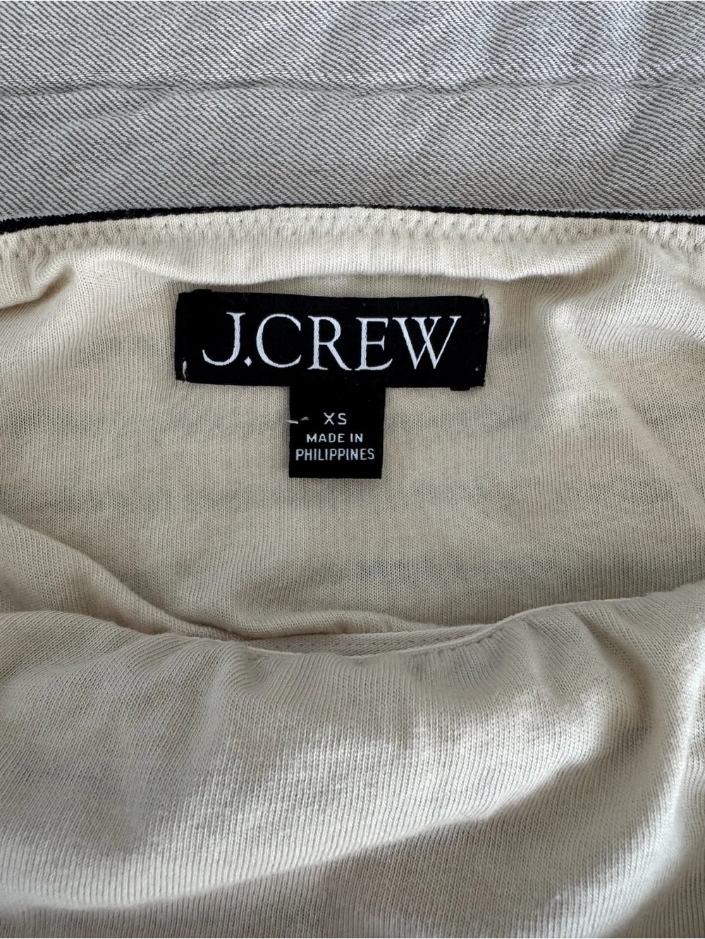 J..Crew Ribbed Tube Top - Picture 4 of 4